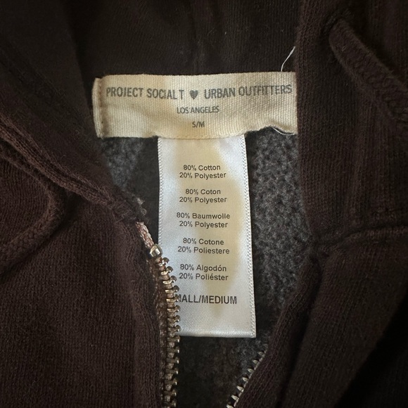 Urban Outfitters oversized brown butterfly hoodie - Picture 2 of 3